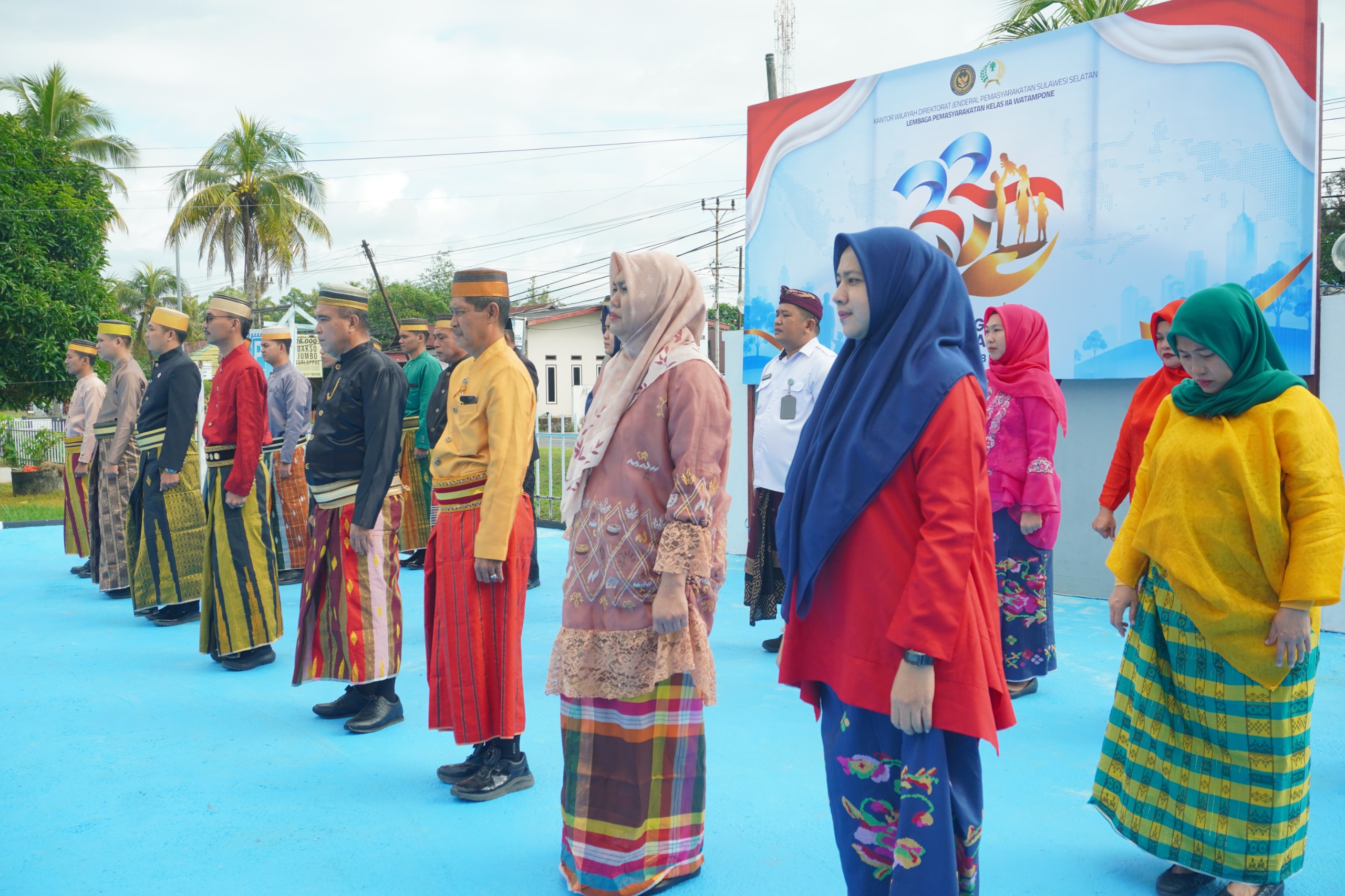 Balut Wastra Nusantara, Lapas Watampone Peringati HARGANAS Ke-33